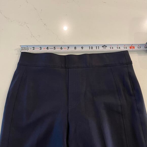 Spanx SPANXsupersmooth PerfectFit Ponte Slim Straight Pant in Navy Size Large - Picture 9 of 12